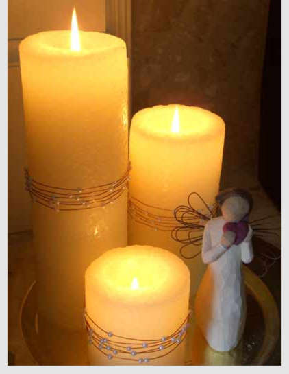 Angel & Candles